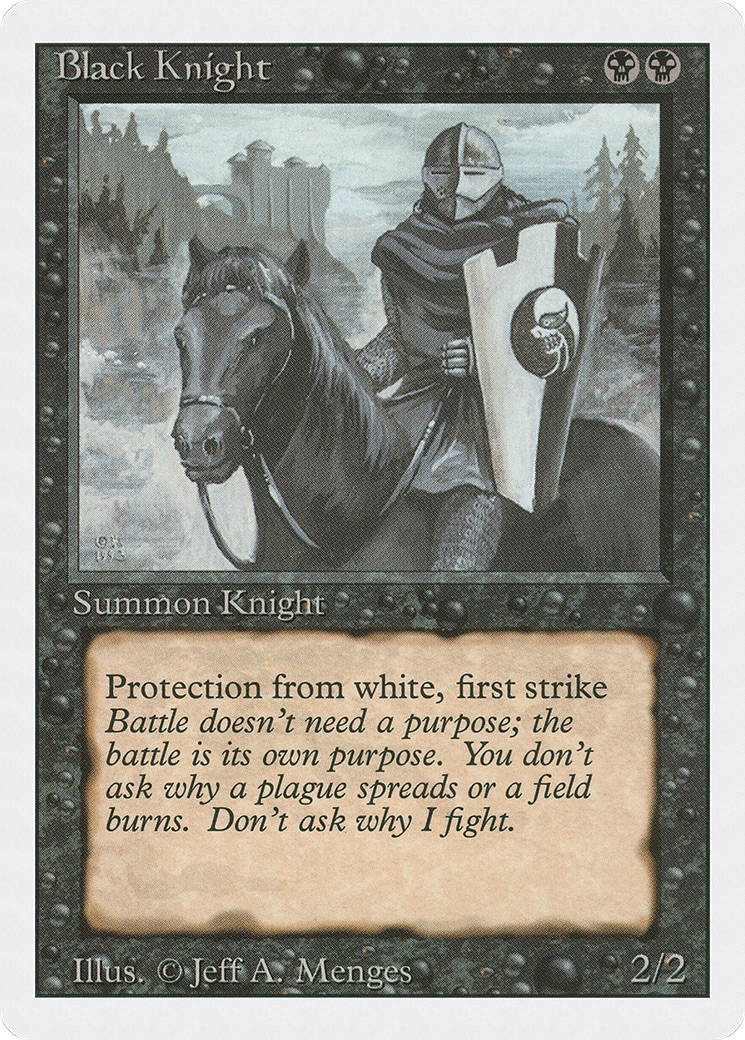 Black Knight [Revised Edition] - Trinity Hobby