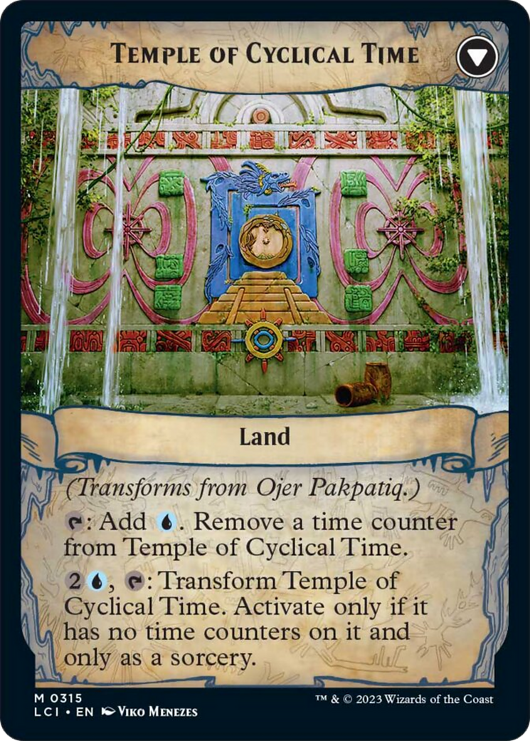Ojer Pakpatiq, Deepest Epoch // Temple of Cyclical Time (Showcase) [The Lost Caverns of Ixalan] - Trinity Hobby