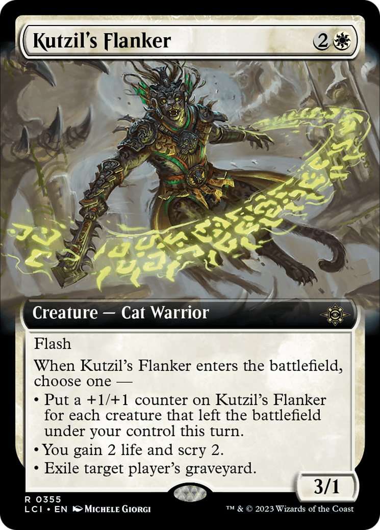 Kutzil's Flanker (Extended Art) [The Lost Caverns of Ixalan] - Trinity Hobby