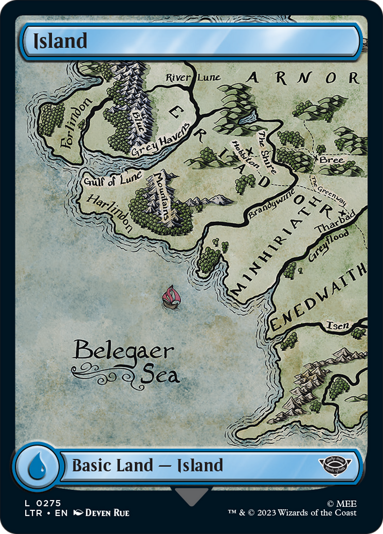 Island (275) [The Lord of the Rings: Tales of Middle-Earth] - Trinity Hobby