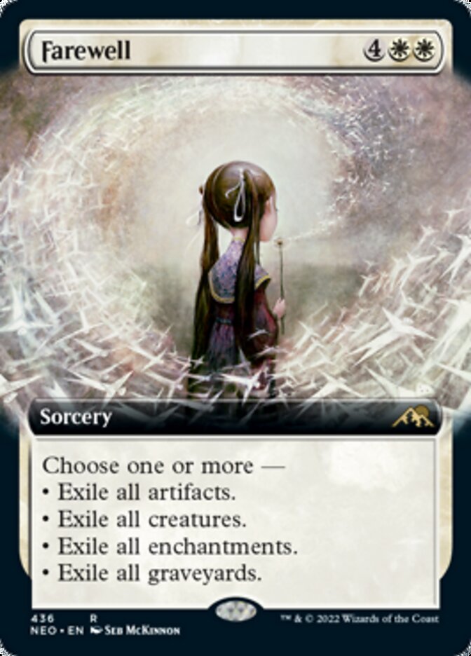 Farewell (Extended Art) [Kamigawa: Neon Dynasty] - Trinity Hobby