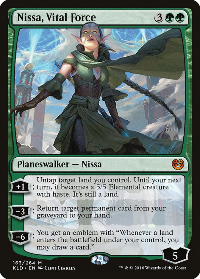 Nissa, Vital Force (Promo Pack) [Kaladesh Promos] - Trinity Hobby