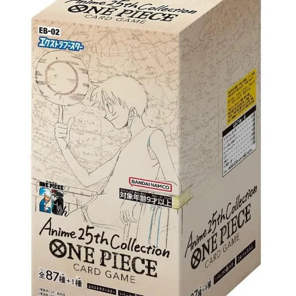 ONE PIECE EB-02 Anime 25th collection BOOSTER BOX (JAPANESE)