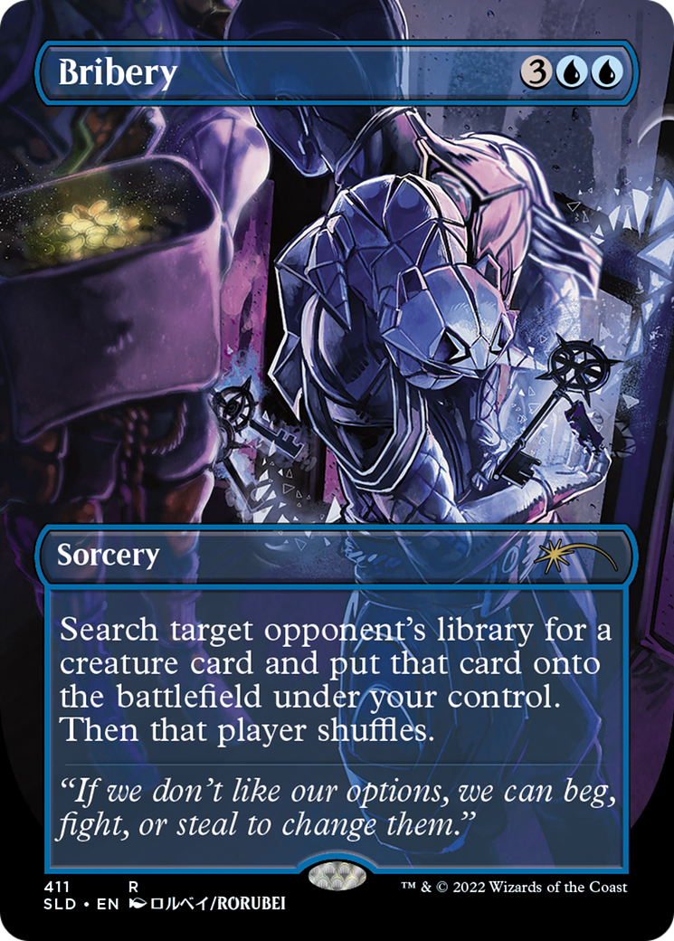 Bribery (Borderless) [Secret Lair Drop Series] - Trinity Hobby