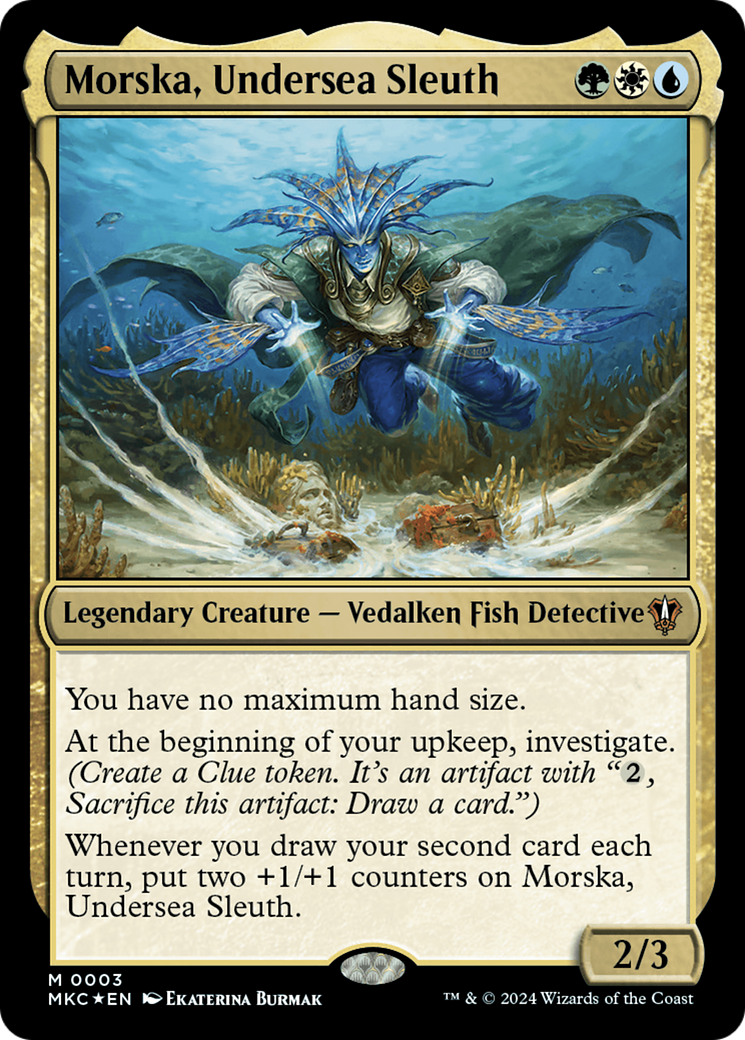 Morska, Undersea Sleuth [Murders at Karlov Manor Commander] - Trinity Hobby