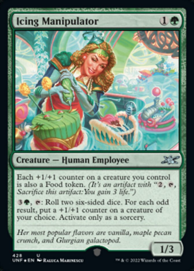 Icing Manipulator (Galaxy Foil) [Unfinity] - Trinity Hobby