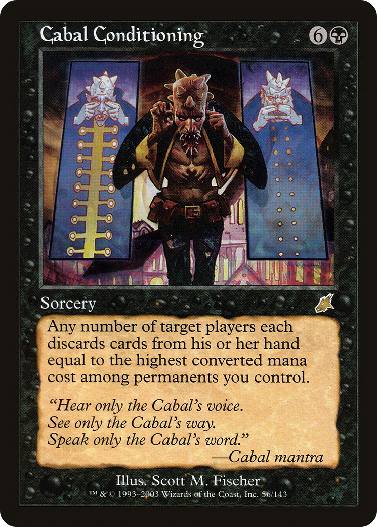 Cabal Conditioning [Scourge] - Trinity Hobby