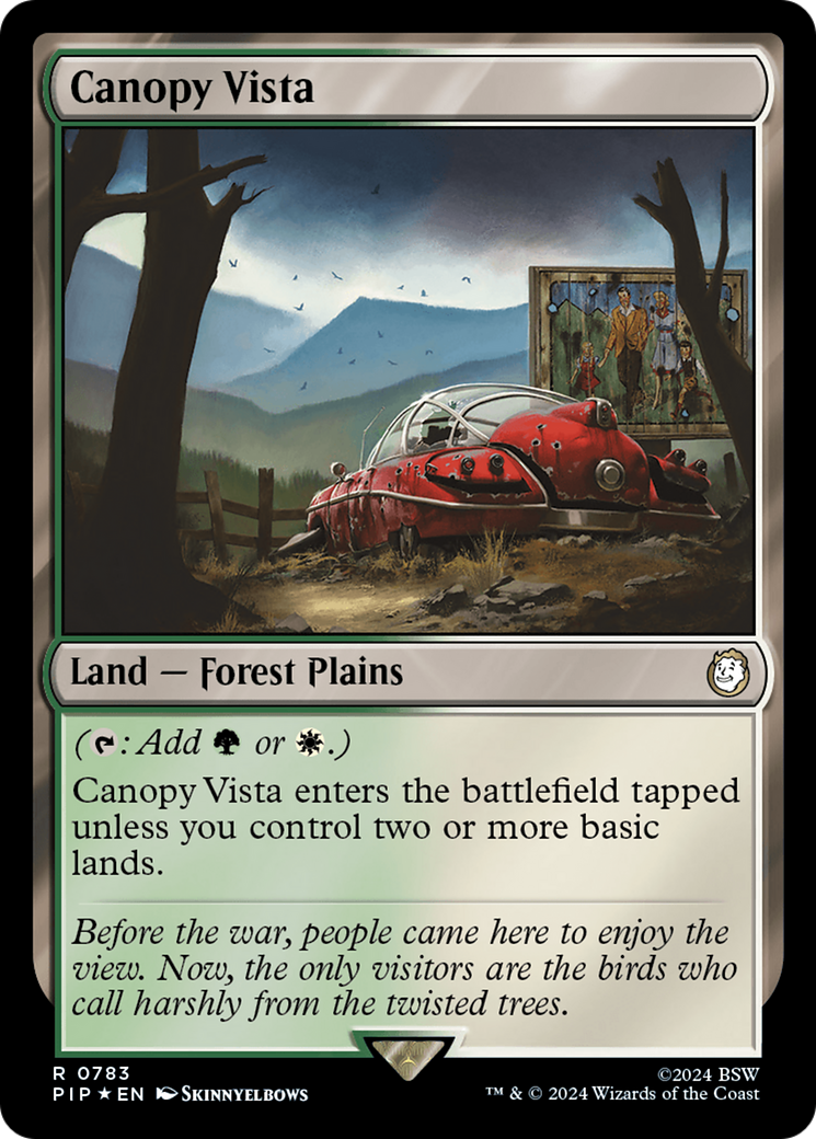 Canopy Vista (Surge Foil) [Fallout] - Trinity Hobby