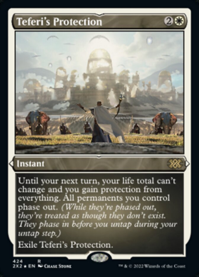 Teferi's Protection (Foil Etched) [Double Masters 2022] - Trinity Hobby
