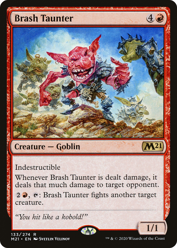 Brash Taunter [Core Set 2021] - Trinity Hobby