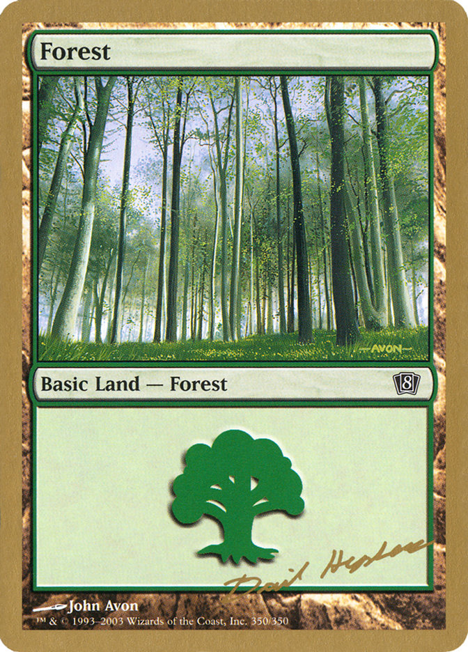 Forest (dh350) (Dave Humpherys) [World Championship Decks 2003] - Trinity Hobby