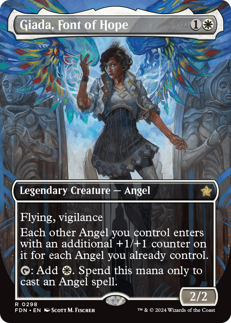 Giada, Font of Hope (Borderless) [Foundations] - Trinity Hobby