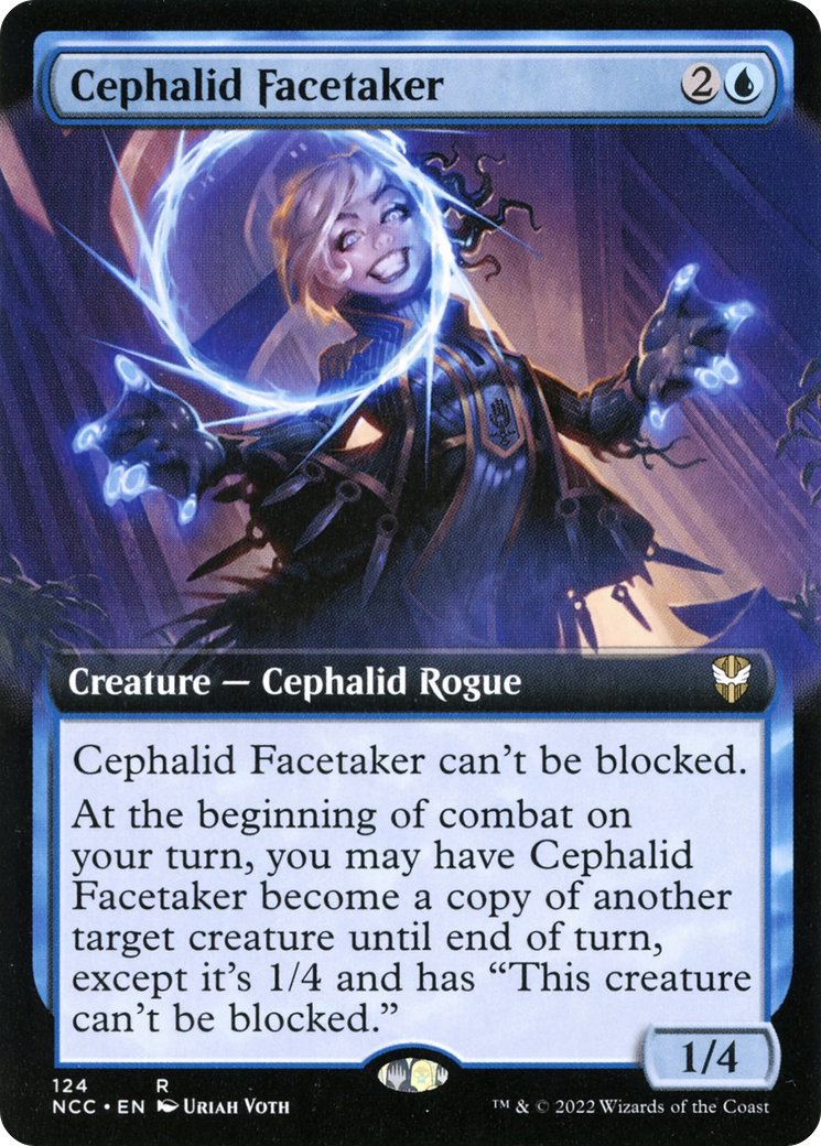 Cephalid Facetaker (Extended Art) [Streets of New Capenna Commander] - Trinity Hobby