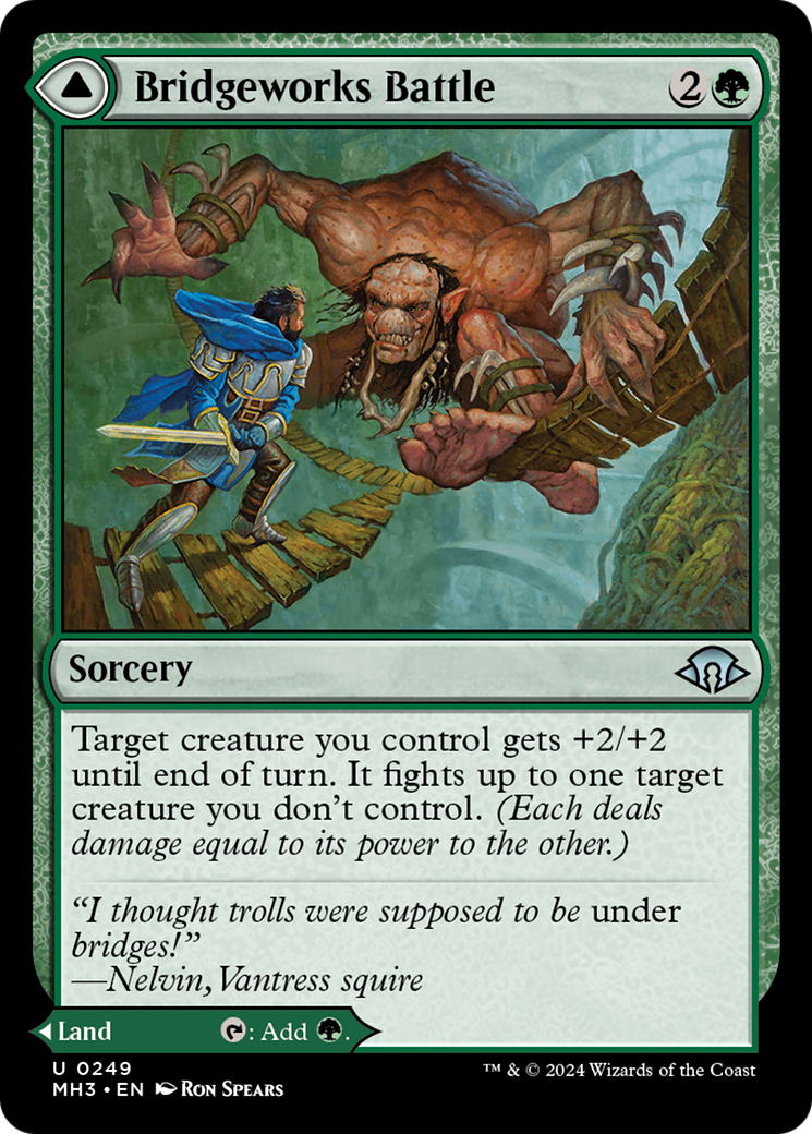 Bridgeworks Battle // Tanglespan Bridgeworks [Modern Horizons 3] - Trinity Hobby