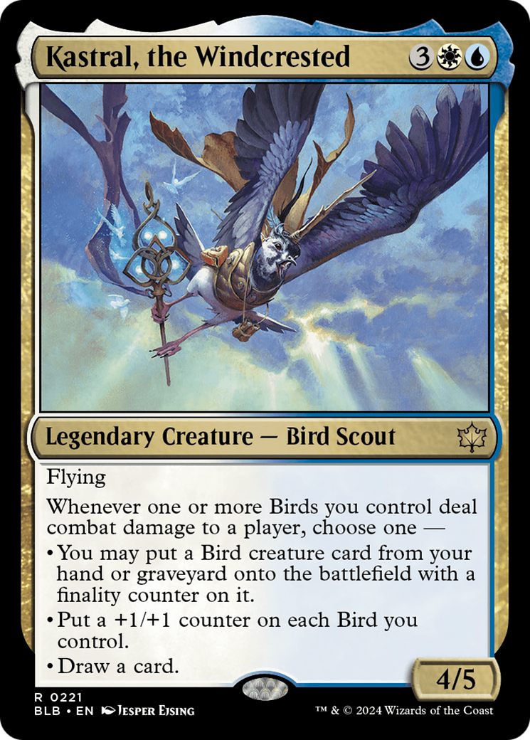 Kastral, the Windcrested [Bloomburrow] - Trinity Hobby