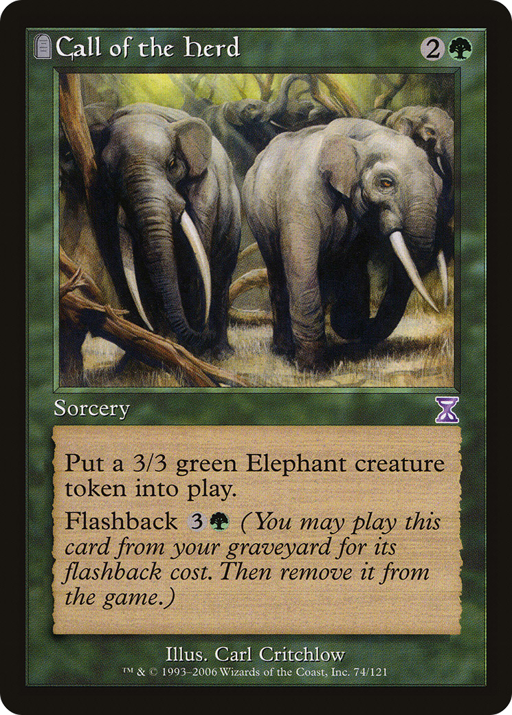 Call of the Herd [Time Spiral Timeshifted] - Trinity Hobby