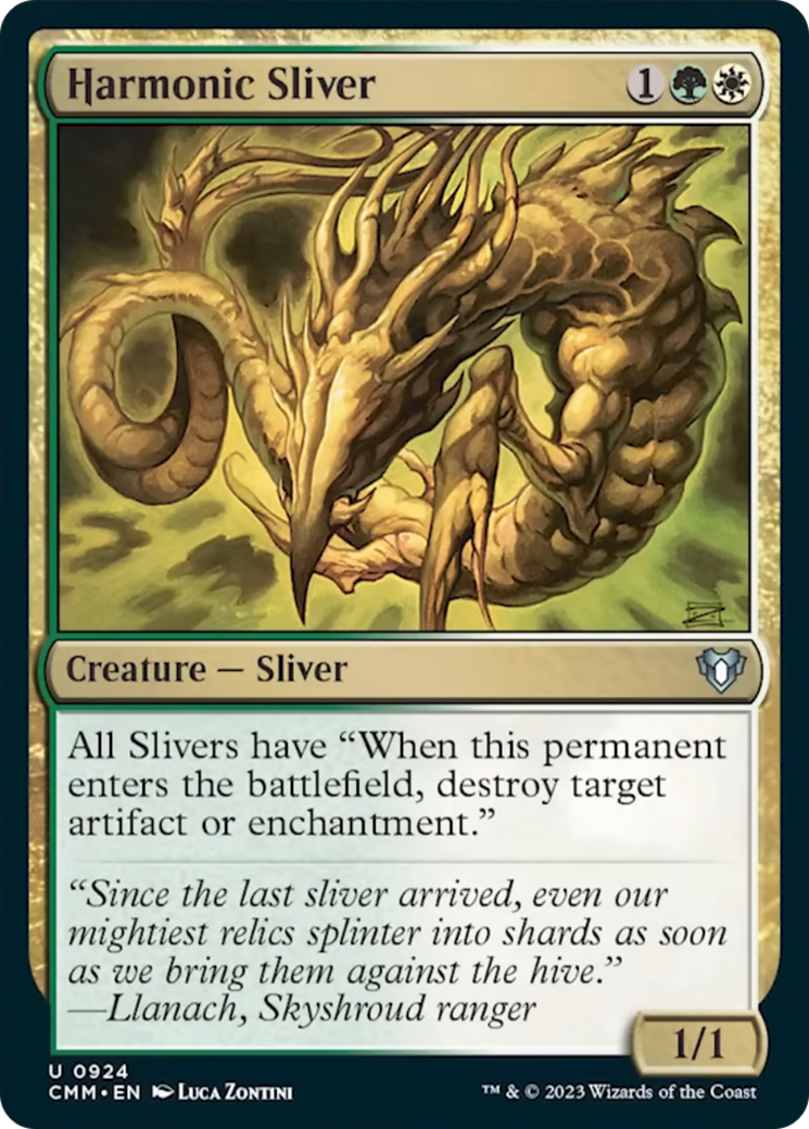 Harmonic Sliver [Commander Masters] - Trinity Hobby