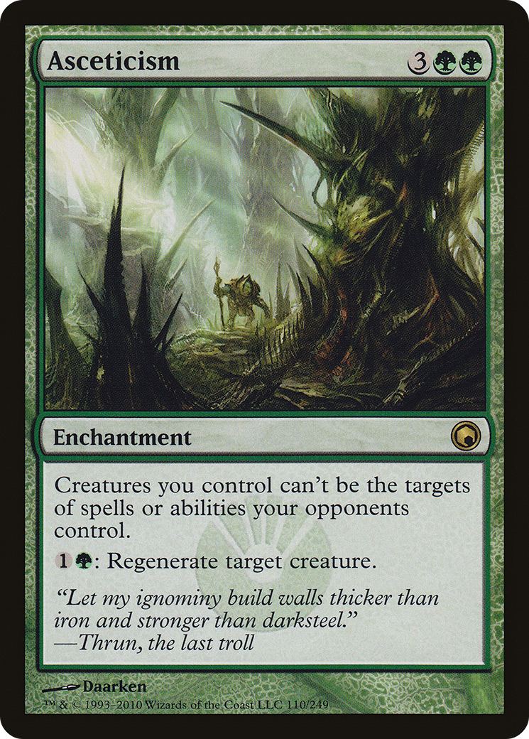 Asceticism [Scars of Mirrodin] - Trinity Hobby