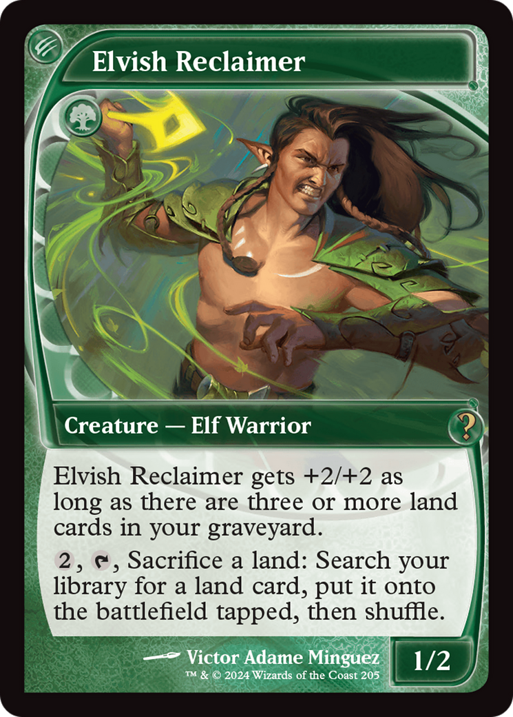 Elvish Reclaimer (Future Sight) [Mystery Booster 2] - Trinity Hobby