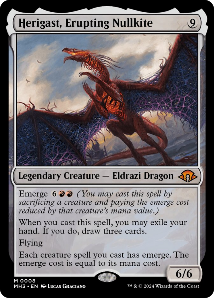 Herigast, Erupting Nullkite [Modern Horizons 3] - Trinity Hobby