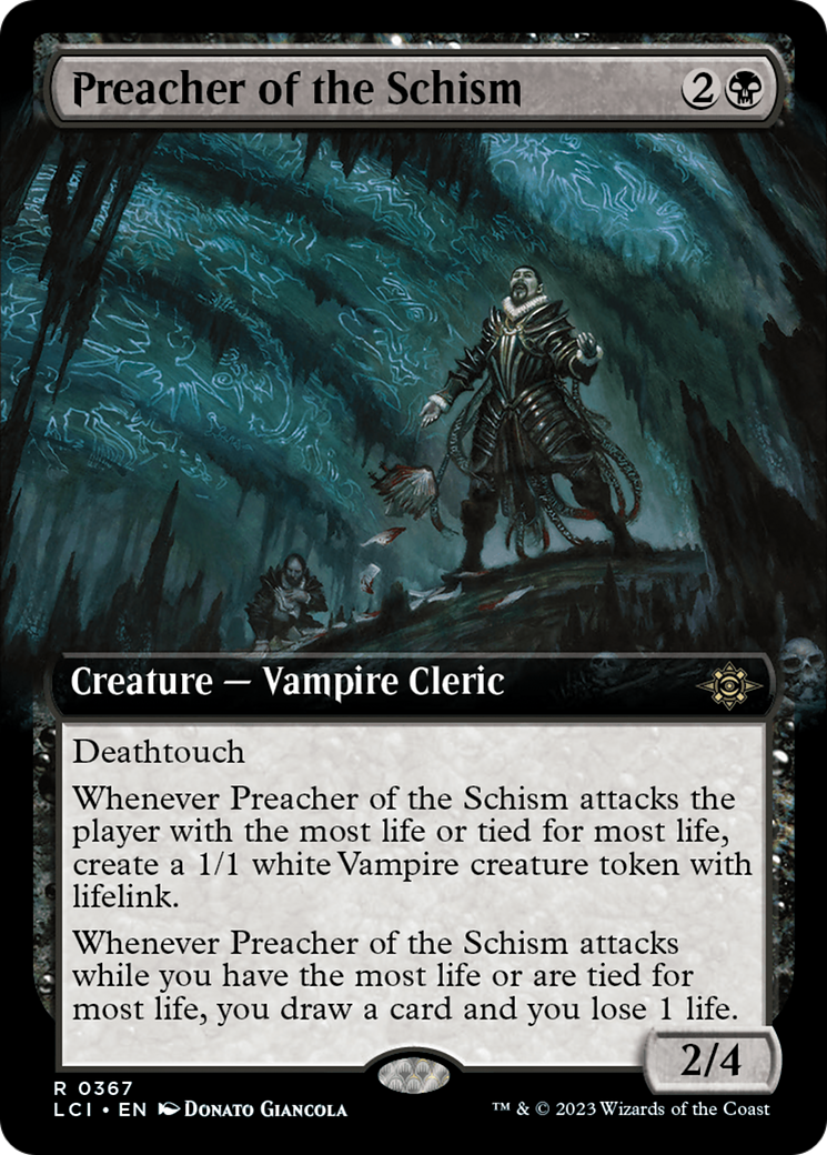 Preacher of the Schism (Extended Art) [The Lost Caverns of Ixalan] - Trinity Hobby