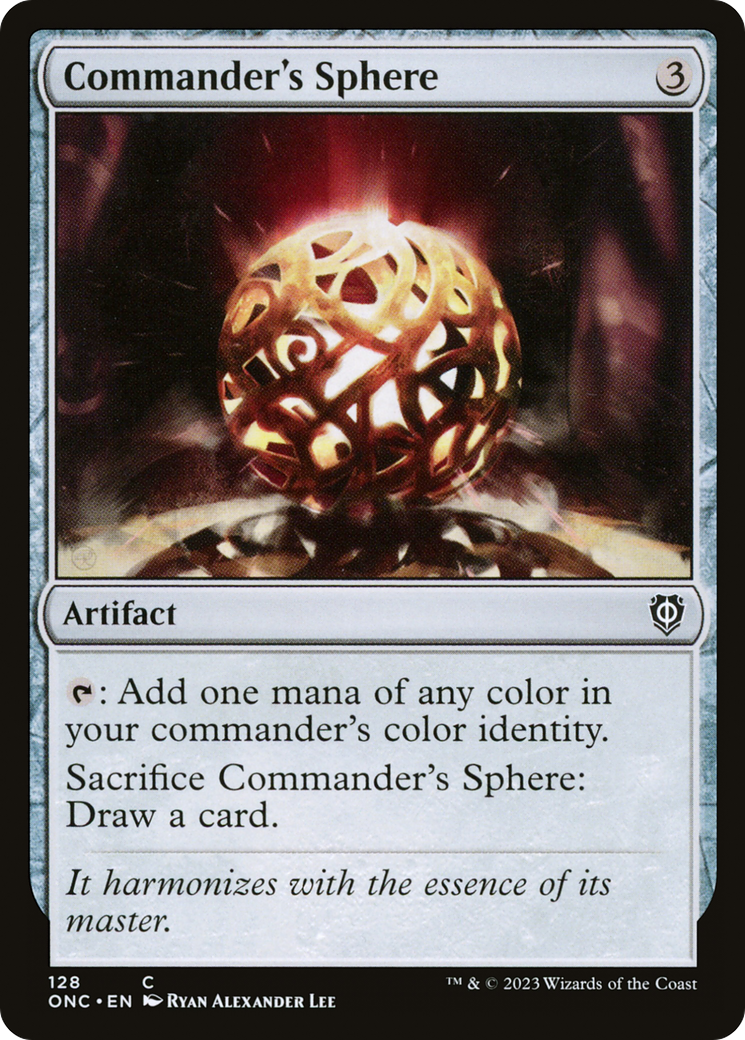 Commander's Sphere [Phyrexia: All Will Be One Commander] - Trinity Hobby