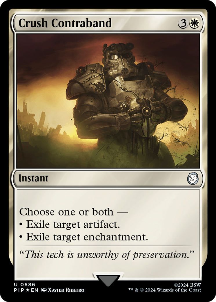 Crush Contraband (Surge Foil) [Fallout] - Trinity Hobby