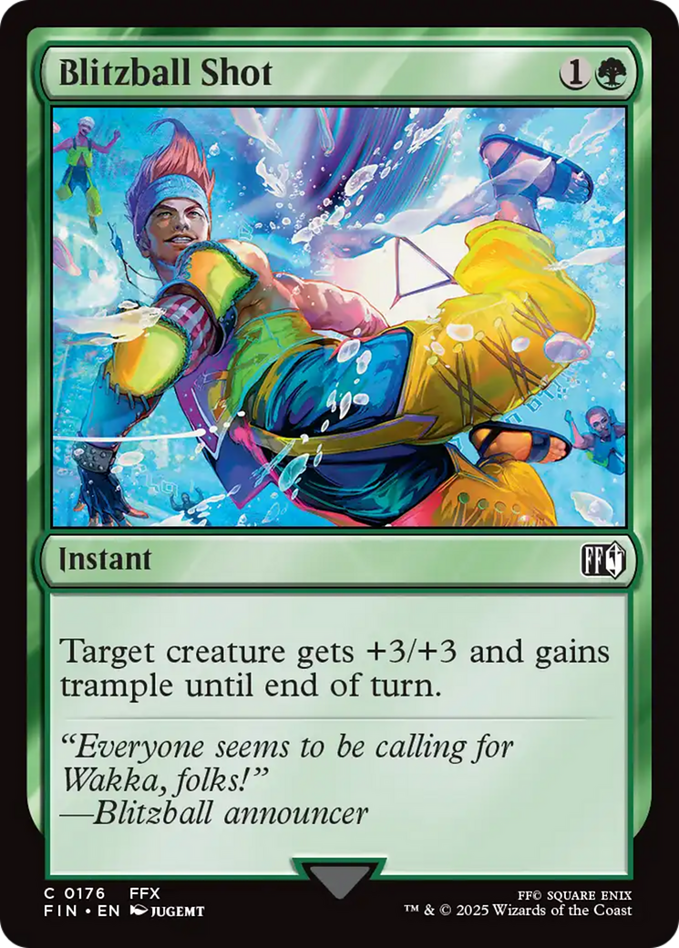Blitzball Shot  [Foil]  (FIN-176) - [FINAL FANTASY] - Trinity Hobby