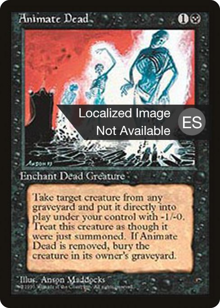 Animate Dead [Fourth Edition (Foreign Black Border)] - Trinity Hobby