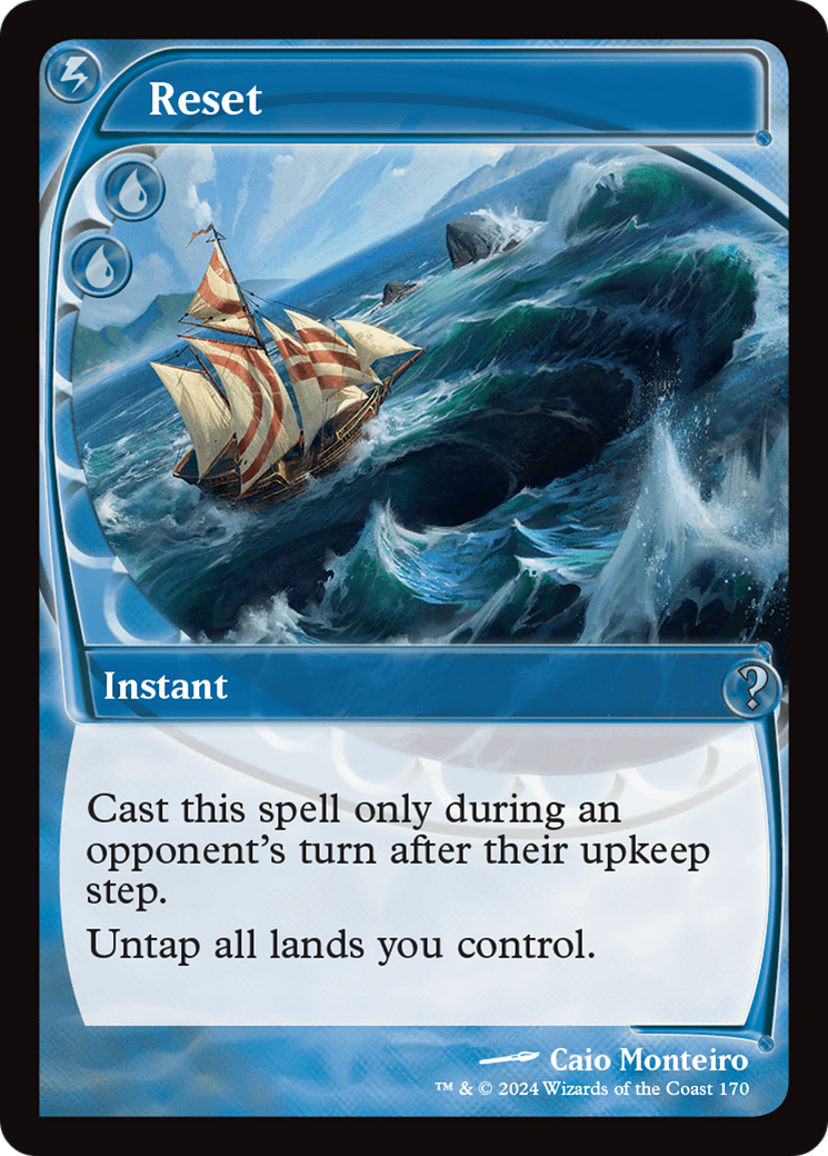 Reset (Future Sight) [Mystery Booster 2] - Trinity Hobby
