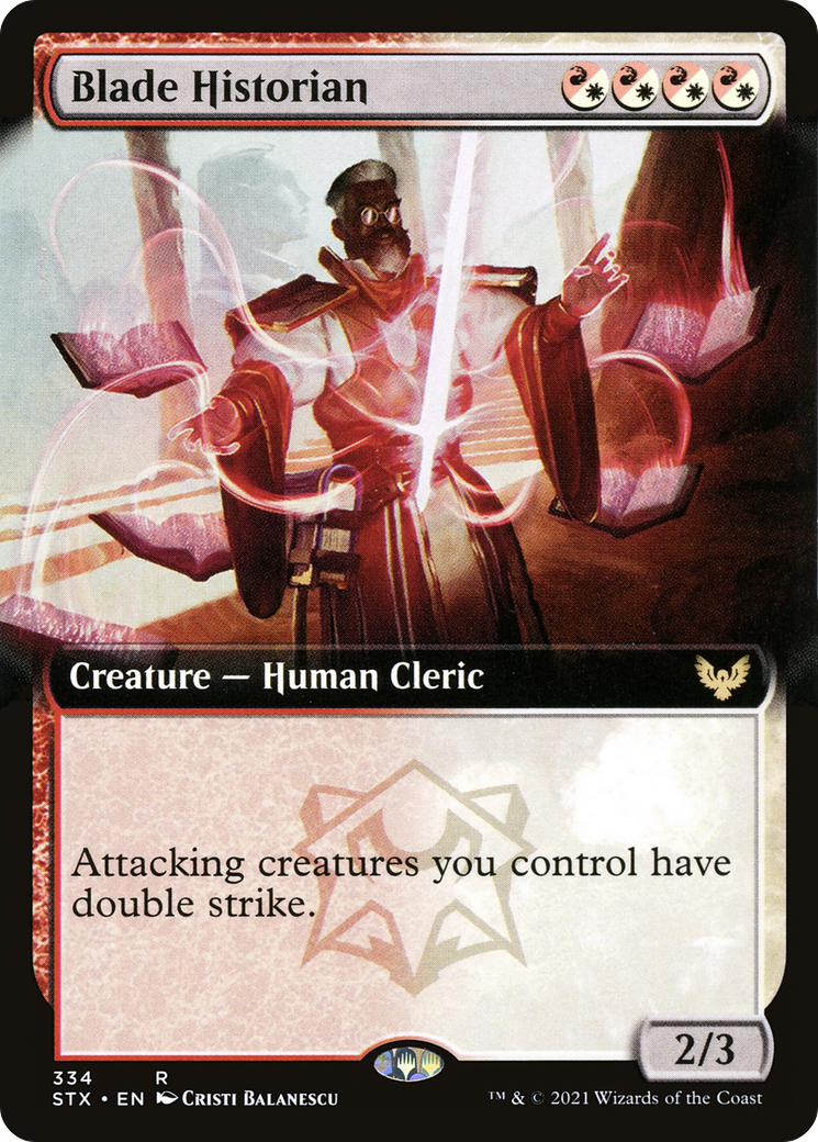 Blade Historian (Extended Art) [Strixhaven: School of Mages] - Trinity Hobby