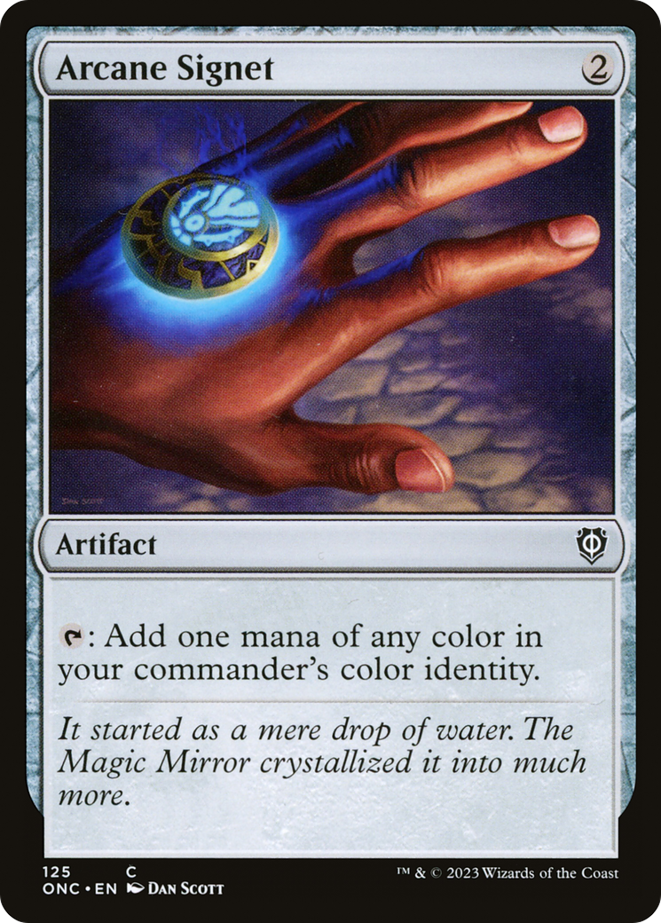 Arcane Signet [Phyrexia: All Will Be One Commander] - Trinity Hobby