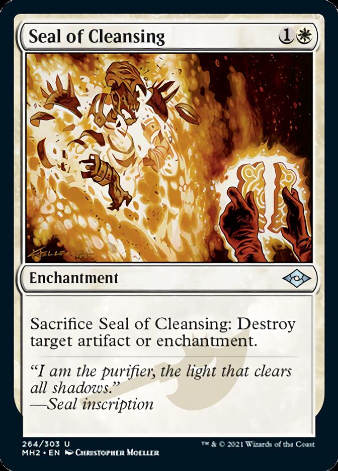 Seal of Cleansing (Foil Etched) [Modern Horizons 2] - Trinity Hobby