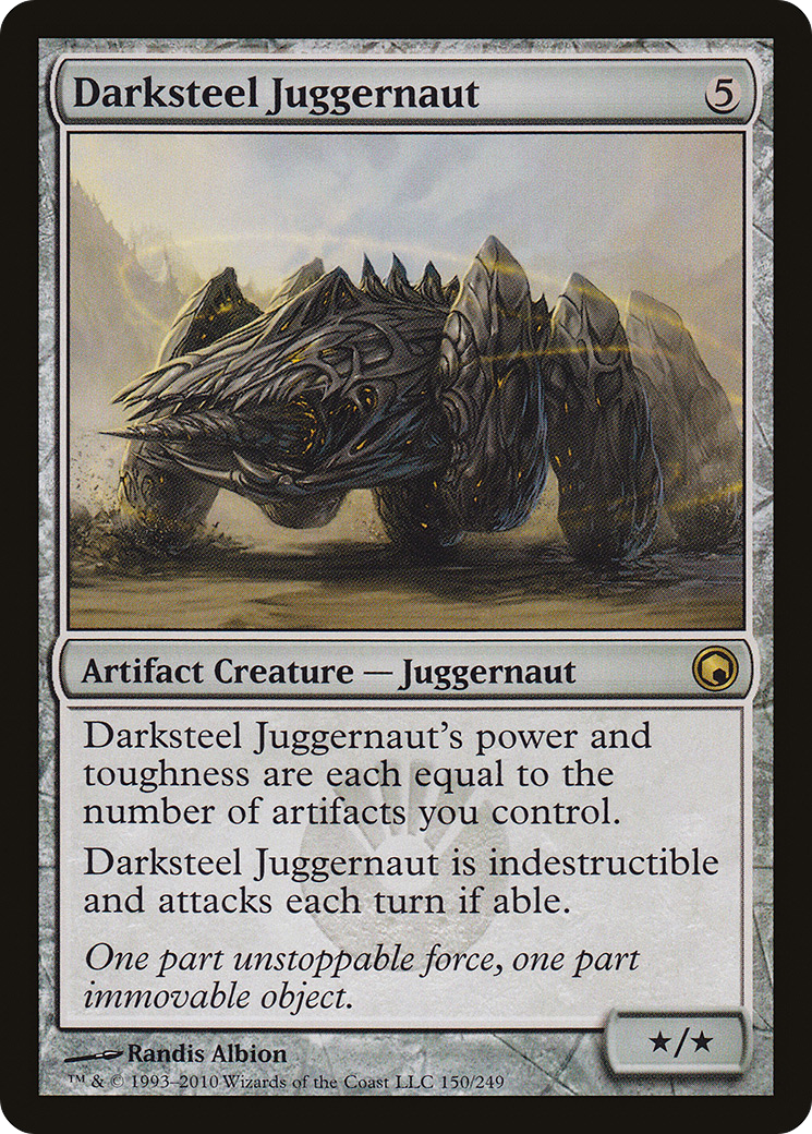 Darksteel Juggernaut [Scars of Mirrodin] - Trinity Hobby