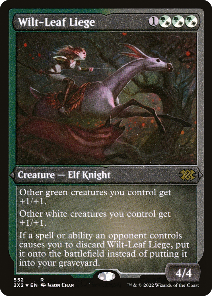 Wilt-Leaf Liege (Foil Etched)  [Foil]  (2X2-552) - [Double Masters 2022] - Trinity Hobby