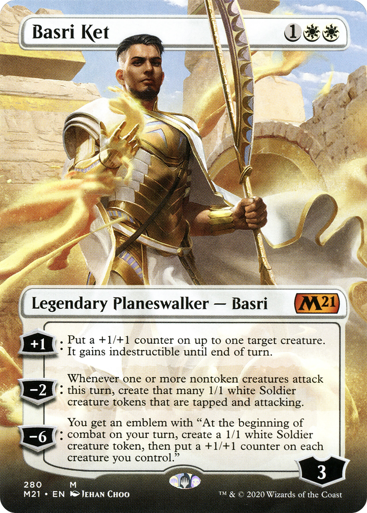 Basri Ket (Borderless) [Core Set 2021] - Trinity Hobby