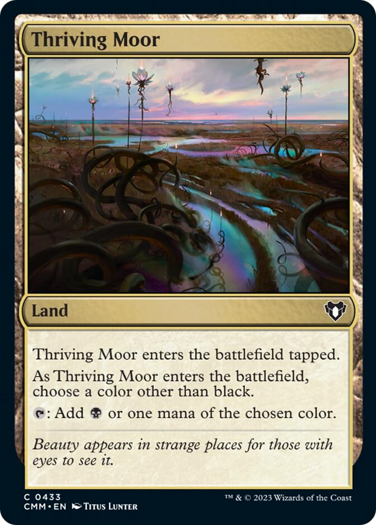 Thriving Moor [Commander Masters] - Trinity Hobby
