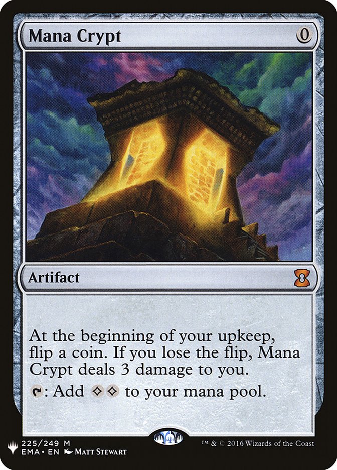 Mana Crypt [Mystery Booster] - Trinity Hobby
