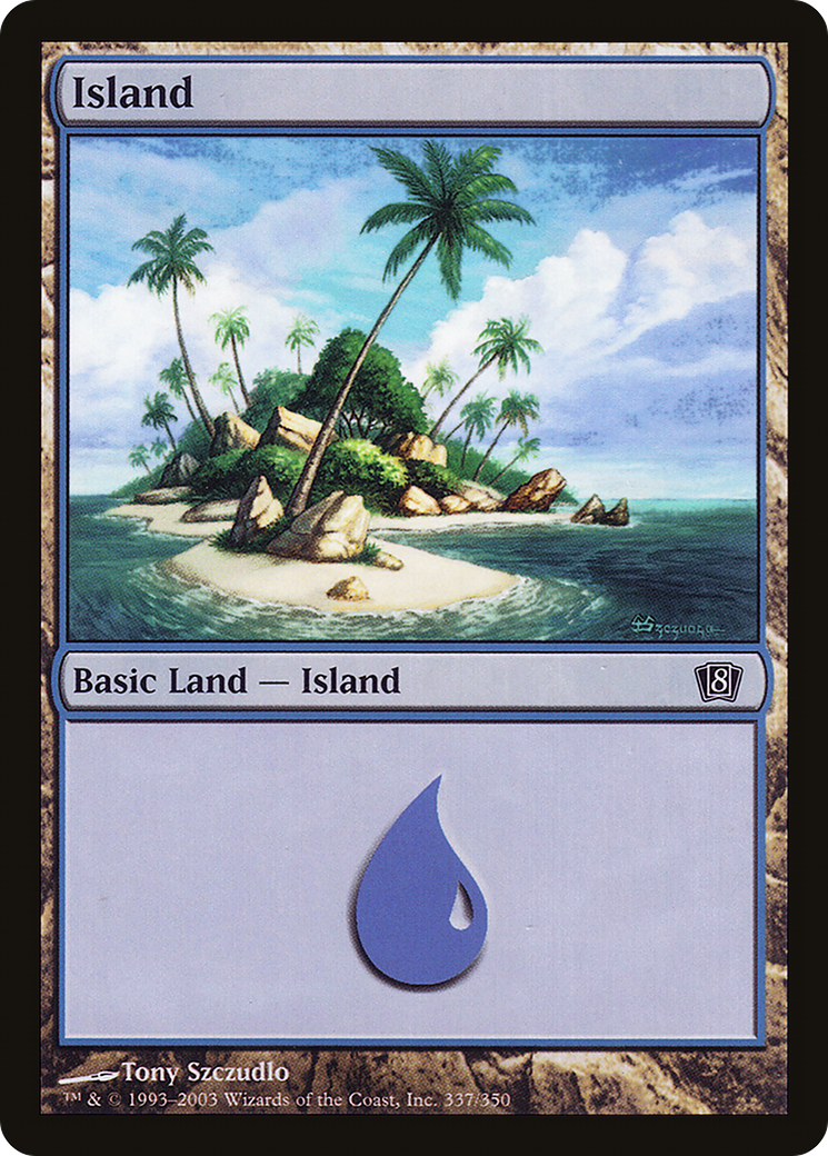 Island (337) [Eighth Edition] - Trinity Hobby