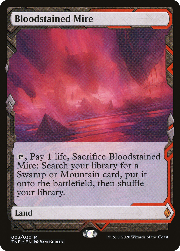 Bloodstained Mire (Expeditions) [Zendikar Rising Expeditions] - Trinity Hobby