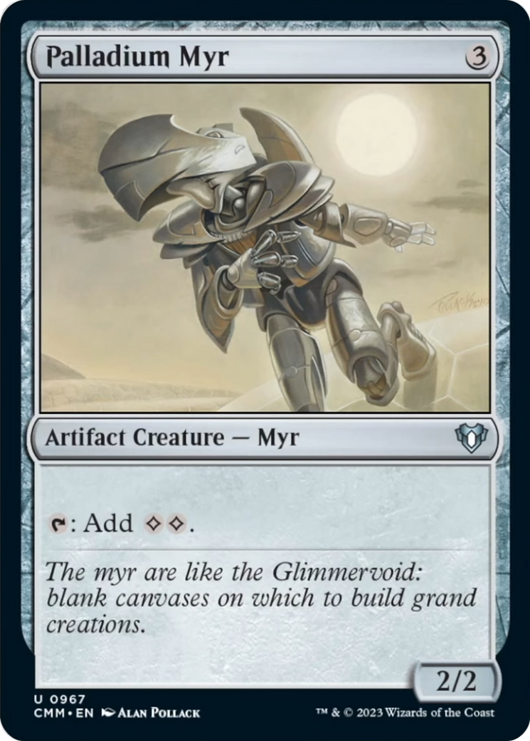 Palladium Myr [Commander Masters] - Trinity Hobby