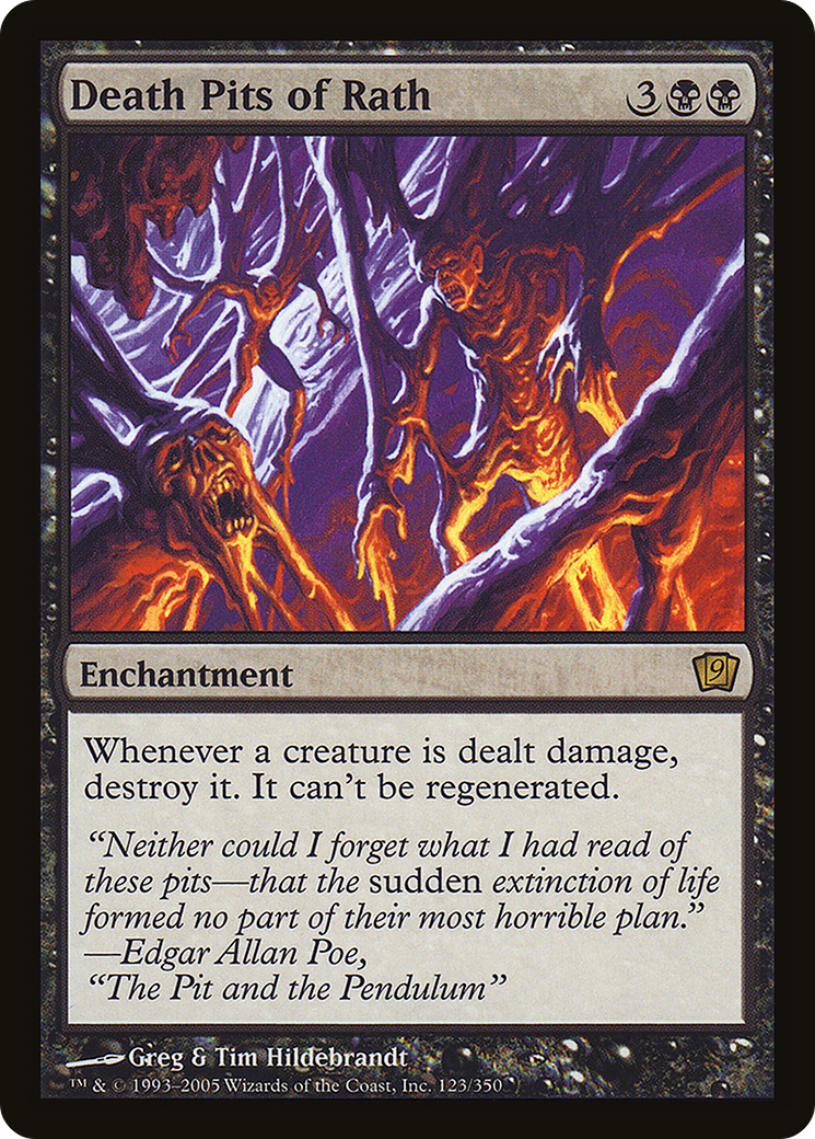 (RU) Death Pits of Rath [Ninth Edition] (Black Border) (Foreign Language) - Trinity Hobby
