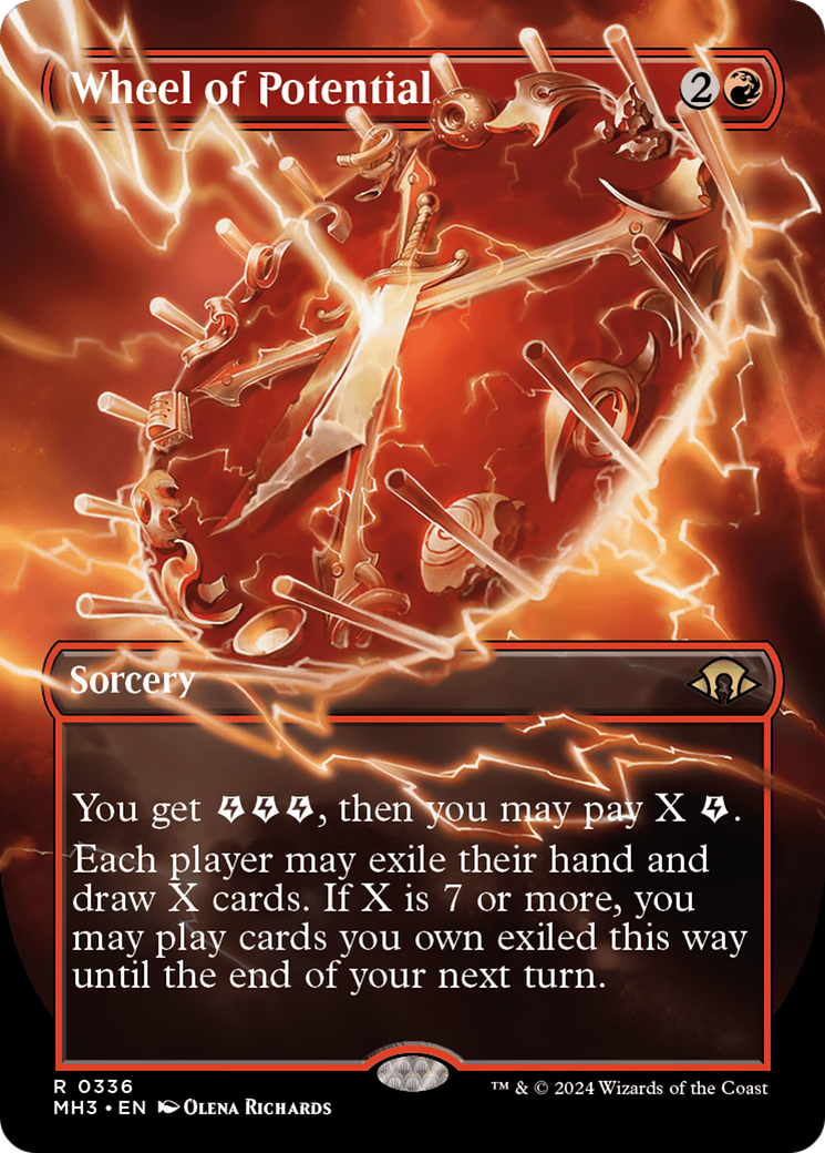 Wheel of Potential (Borderless) [Modern Horizons 3] - Trinity Hobby
