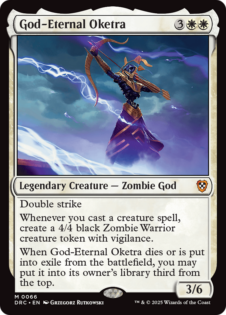 God-Eternal Oketra [Aetherdrift Commander] - Trinity Hobby