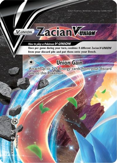 Zacian V-Union (SWSH163) [Sword & Shield: Black Star Promos] - Trinity Hobby