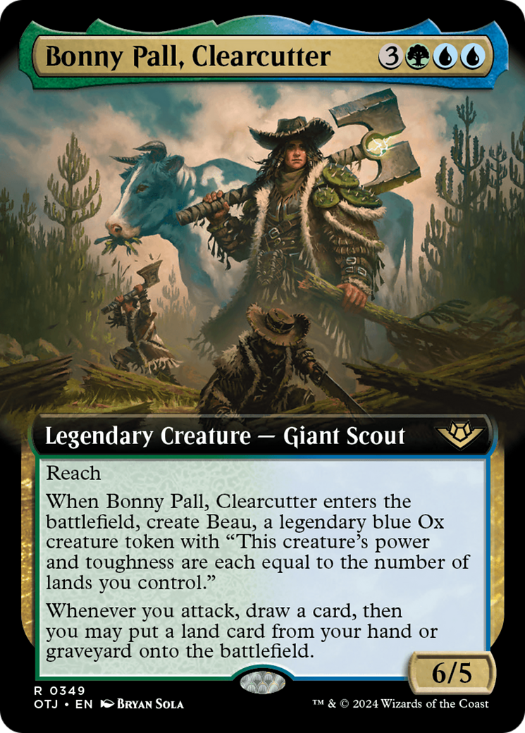 Bonny Pall, Clearcutter (Extended Art) [Outlaws of Thunder Junction] - Trinity Hobby
