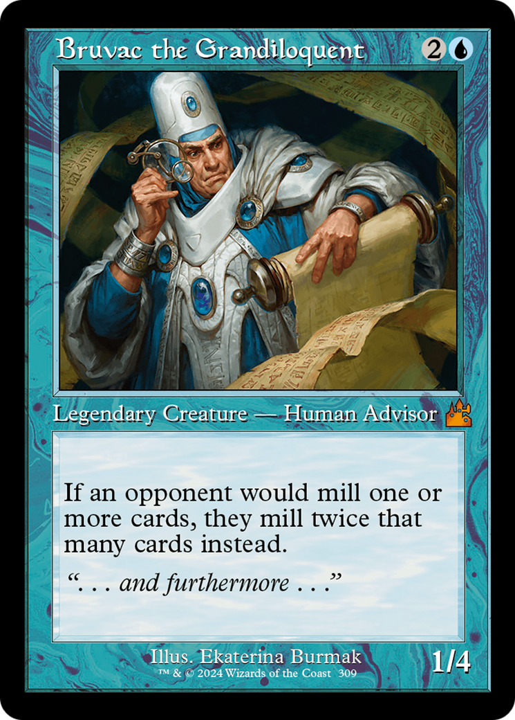 Bruvac the Grandiloquent (Retro Frame) [Ravnica Remastered] - Trinity Hobby