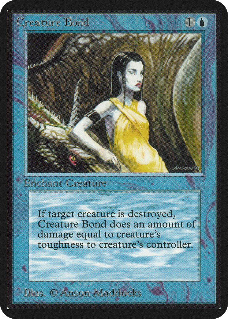 Creature Bond [Alpha Edition] - Trinity Hobby