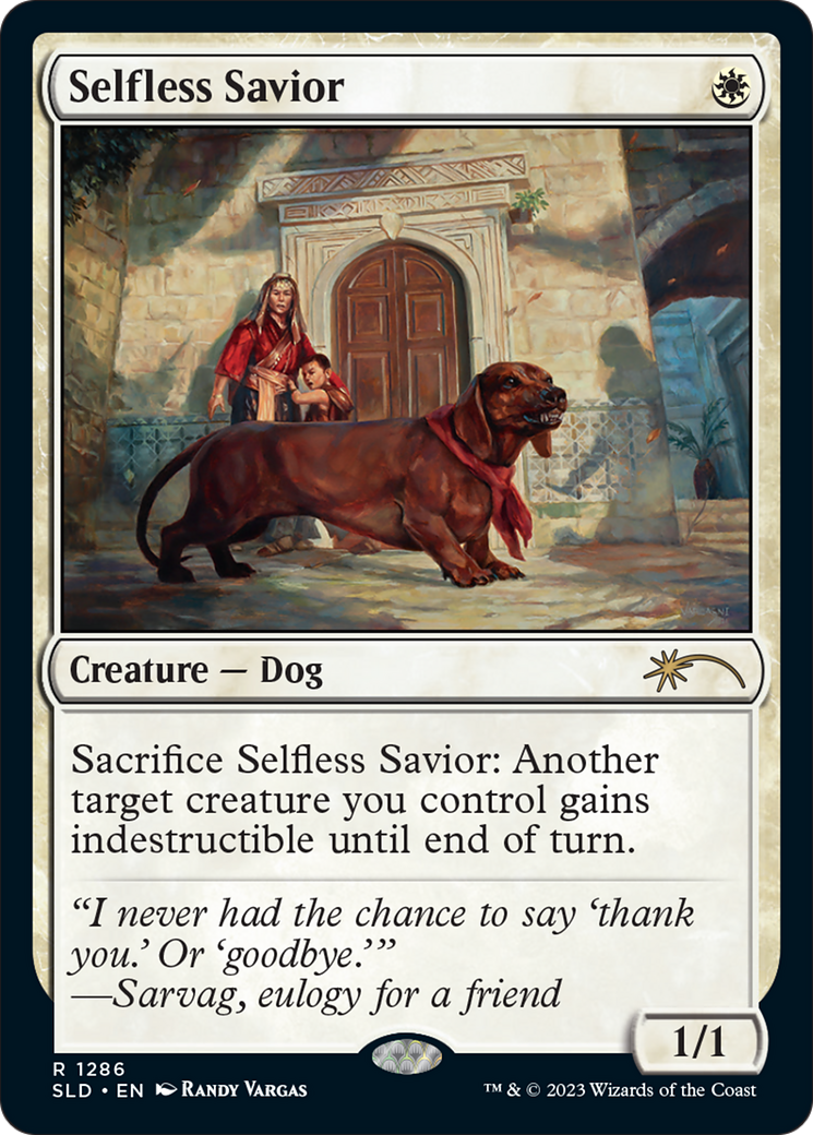 Selfless Savior [Secret Lair Drop Series] - Trinity Hobby
