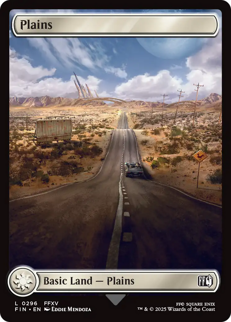 Plains  [Foil]  (FIN-296) - [FINAL FANTASY] - Trinity Hobby